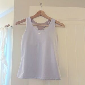 Women’s Nike dry fit tank top~sports bra Lavender XS